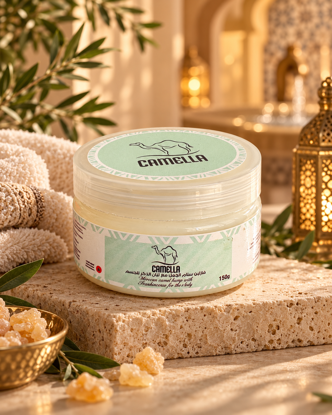 Vaseline Corps au Snam de Chameau & Liban Dakr CAMELLA – 150 g