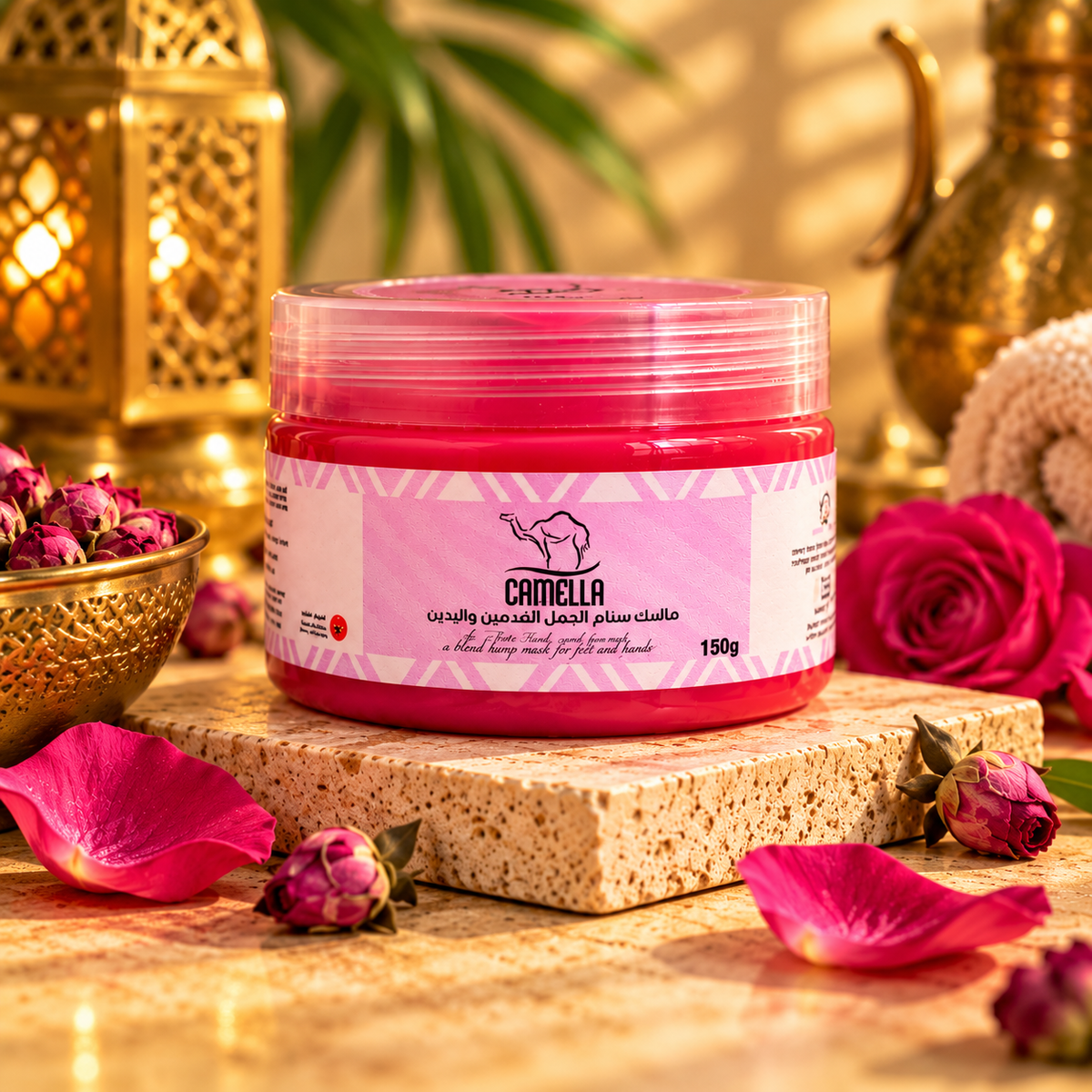 Vaseline Mains & Pieds au Snam de Chameau CAMELLA – 150 g